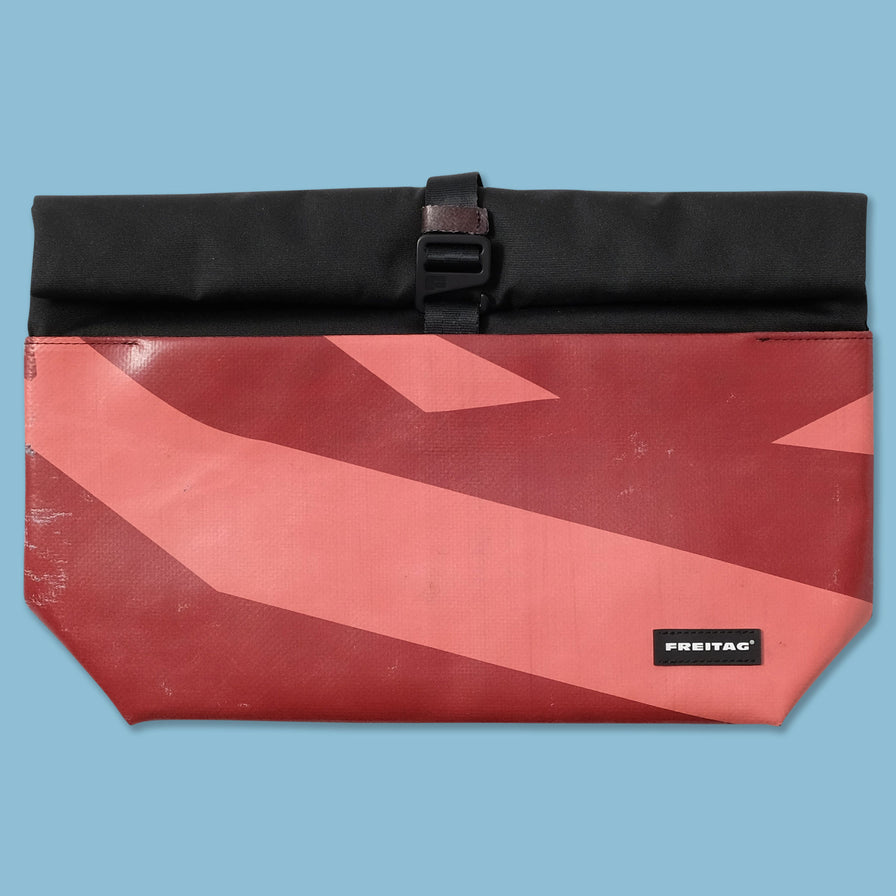 Freitag ROLLIN BLACK Messenger Bag - Double Double Vintage