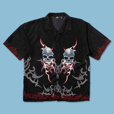 Y2K Tribal Shirt XLarge - Double Double Vintage