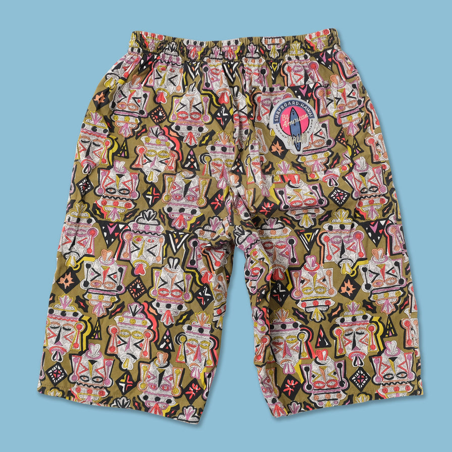 Vintage Pattern Shorts Medium 