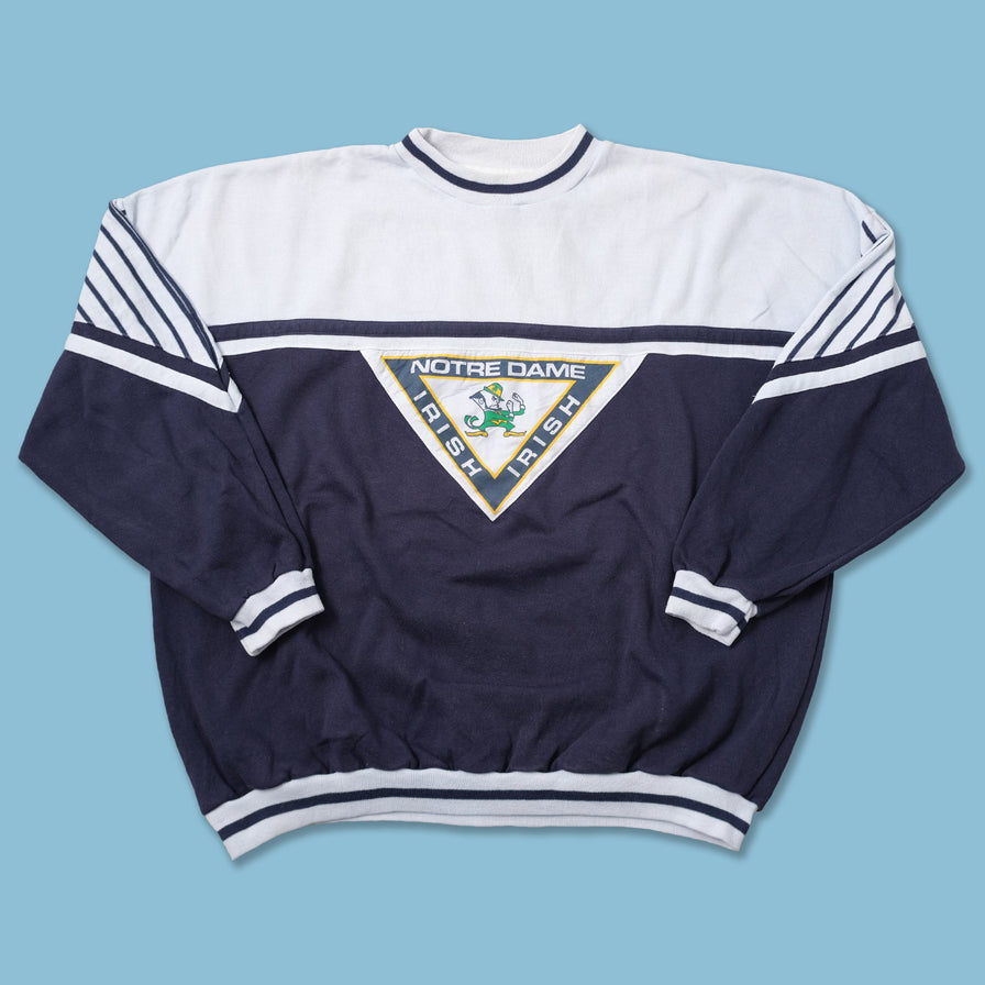 Vintage Notre Dame Sweater XLarge 
