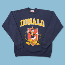 Vintage Donald Duck Sweater Large 