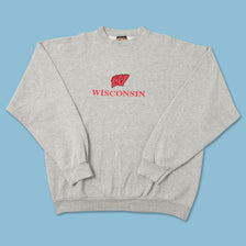 Vintage Wisconsin Badgers Sweater XLarge 