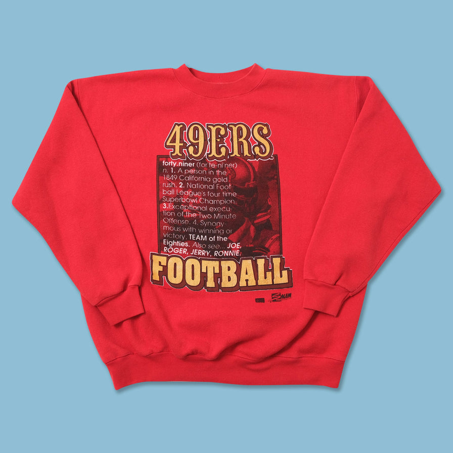 Vintage San Francisco 49er Sweater XLarge 