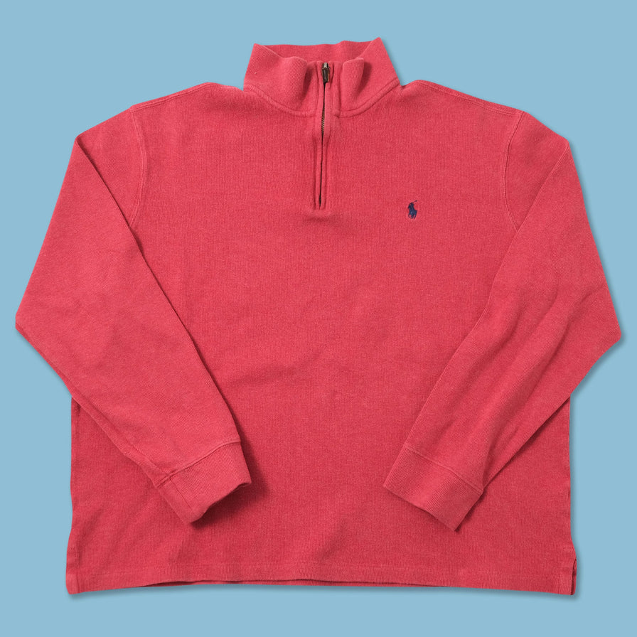 Vintage Polo Ralph Lauren Q-Zip Sweater Medium 