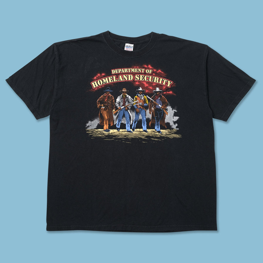 Vintage Homeland Security T-Shirt XLarge 