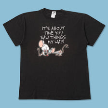 Vintage Pinky & The Brain T-Shirt Large 