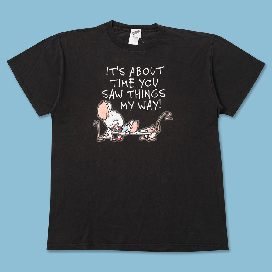 Vintage Pinky & The Brain T-Shirt Large 