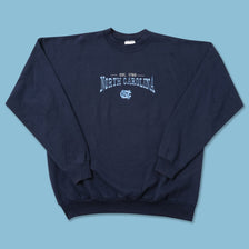 Vintage North Carolina Sweater Large 