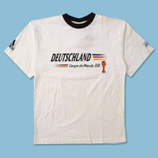 1998 DS adidas World Cup France Team Germany T-Shirt Large 