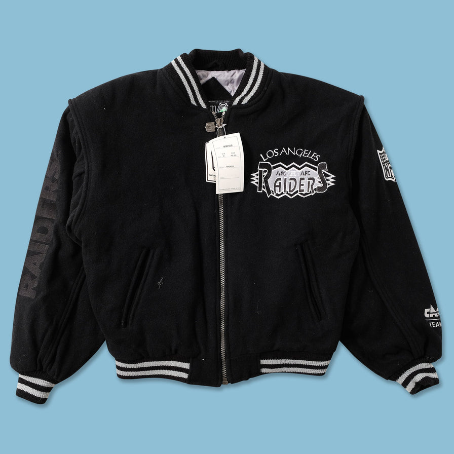 Vintage DS Los Angeles Raiders College Jacket Medium 