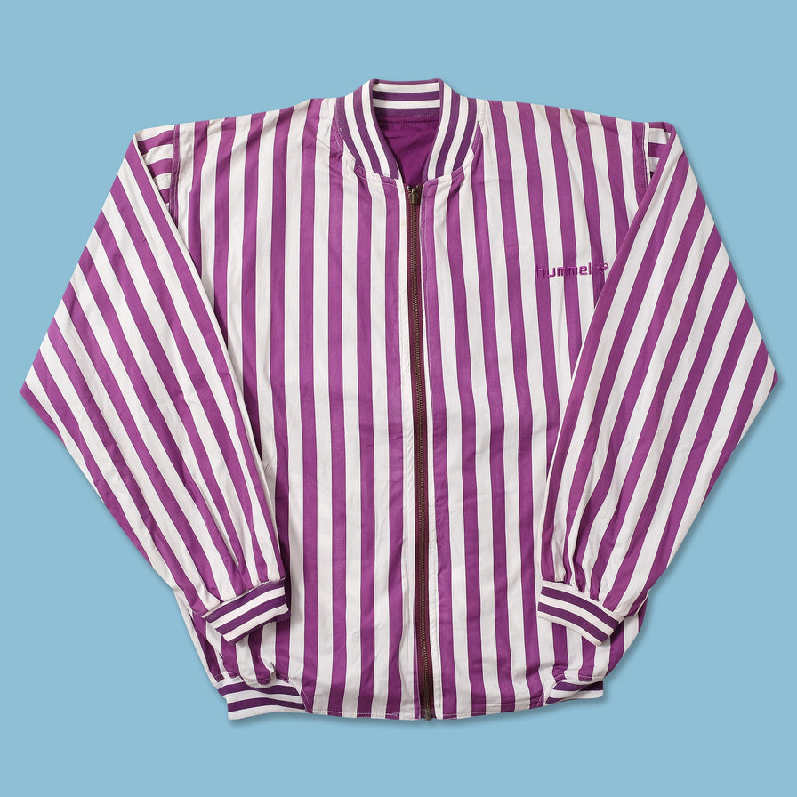 Vintage DS Reversible Hummel Light Bomber Jacket Medium 