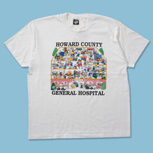 Vintage Howard County Hospital T-Shirt XLarge 