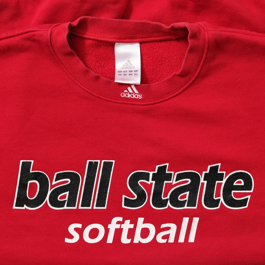 Vintage adidas Ball State Sweater Large 