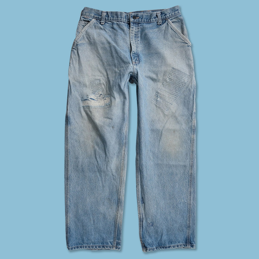 Vintage Carhartt Denim Work Pants 34x32 