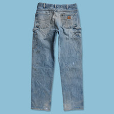 Vintage Carhartt Denim Work Pants 34x34 