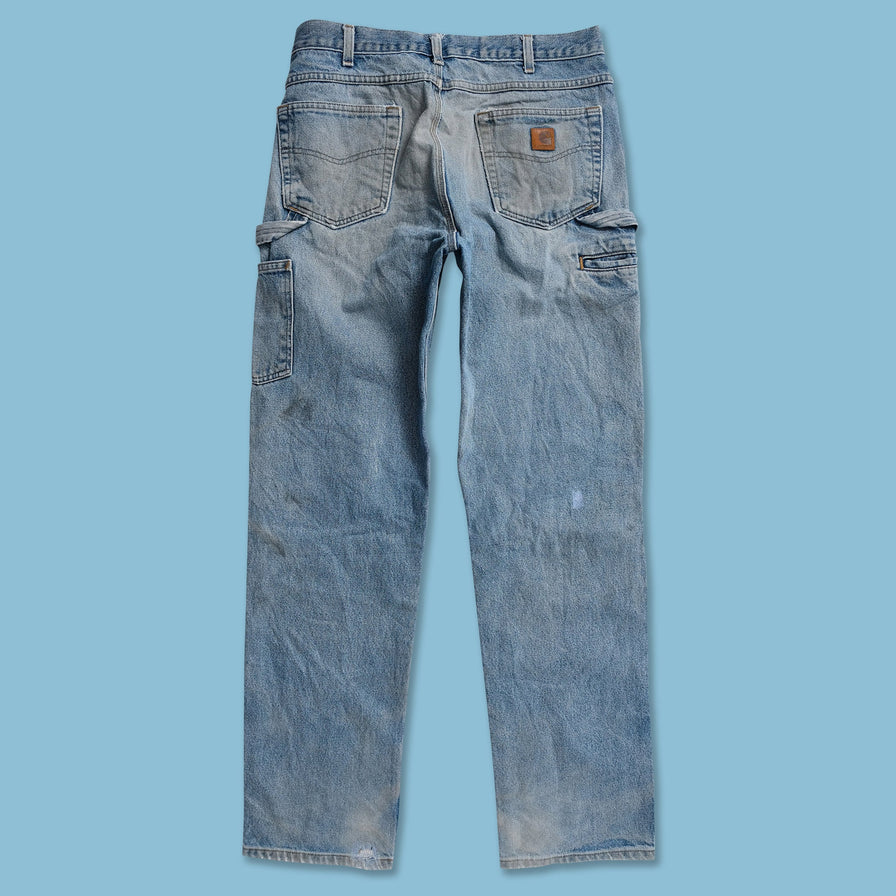 Vintage Carhartt Denim Work Pants 34x34 