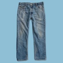 Vintage Dickies Lined Denim Pants 34x30 