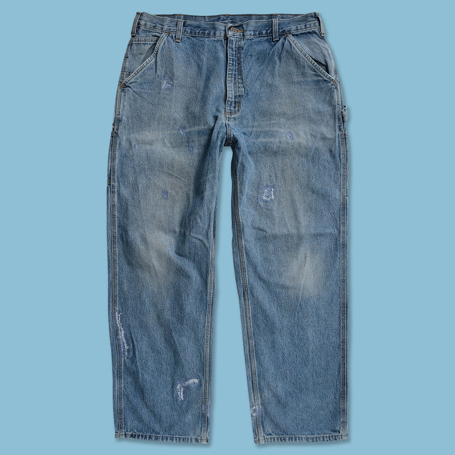 Vintage Carhartt Denim Work Pants 38x30 