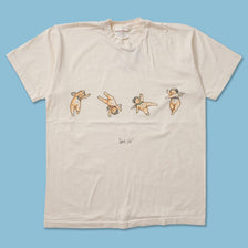 Vintage Get Fit T-Shirt Large 