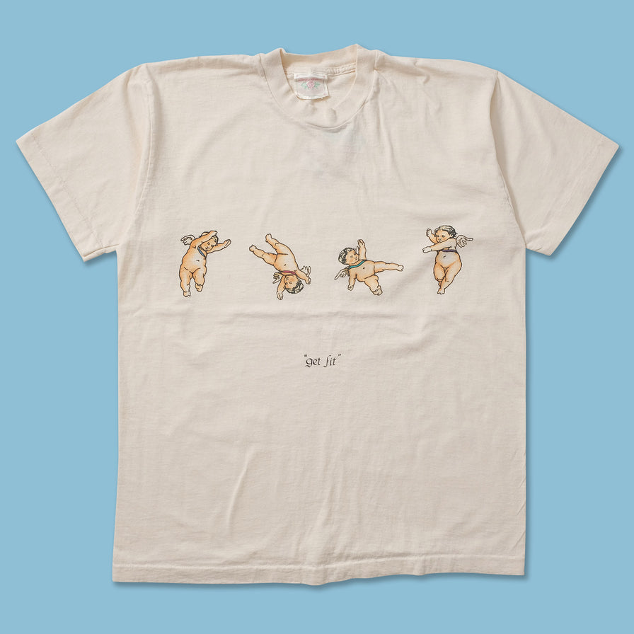 Vintage Get Fit T-Shirt Large 