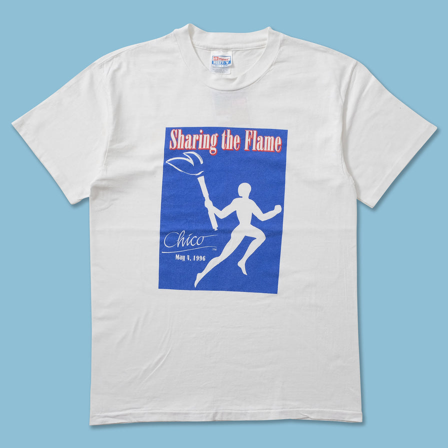 1996 Sharing The Flame T-Shirt Small 