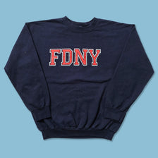 Vintage FDNY Sweater Medium 