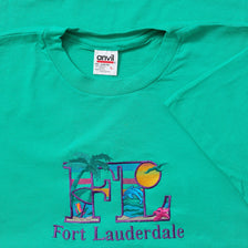 Vintage Fort Lauderdale T-Shirt Large 