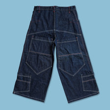 Y2K Baggy 3/4 Jorts - Double Double Vintage