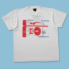 1991 Star Trek The Next Generation T-Shirt Medium - Double Double Vintage