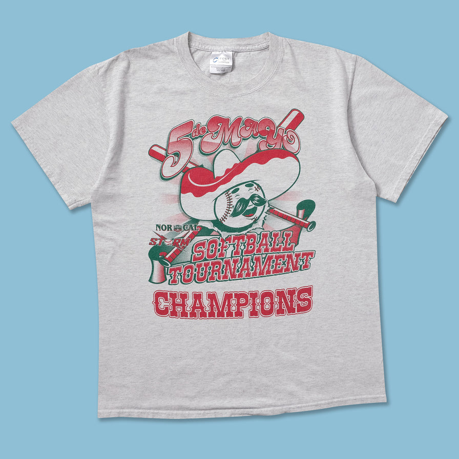 Vintage 5th of May Softball Tournament T-Shirt Medium - Double Double Vintage