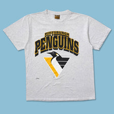 Vintage Pittsburgh Penguins T-Shirt Large - Double Double Vintage
