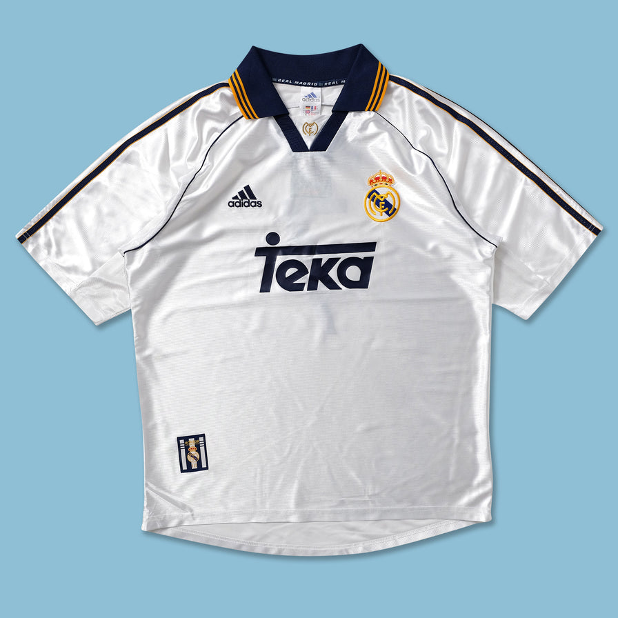 2000 adidas Real Madrid Jersey Medium - Double Double Vintage
