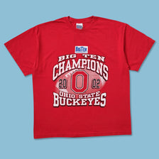 2002 Ohio State Buckeyes T-Shirt XLarge - Double Double Vintage