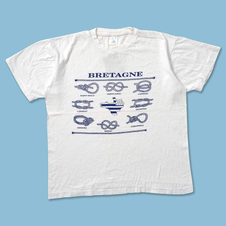 Vintage Bretagne T-Shirt Small - Double Double Vintage