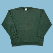 Vintage Nike Mini Swoosh Sweater XLarge - Double Double Vintage