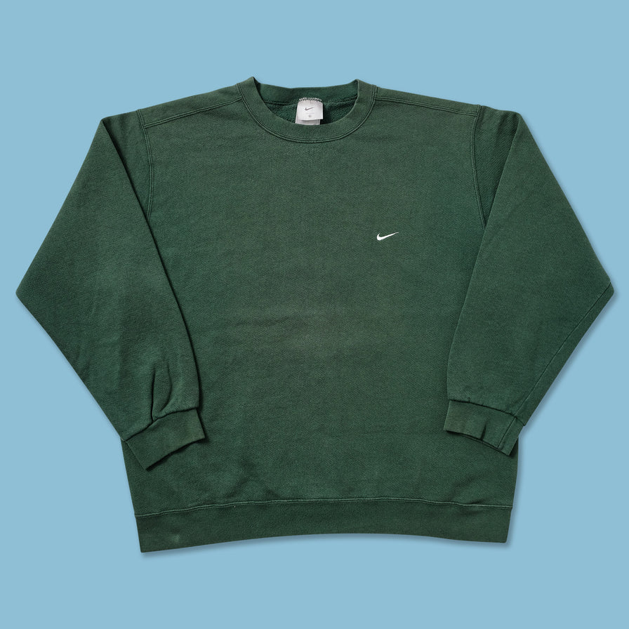 Vintage Nike Mini Swoosh Sweater XLarge - Double Double Vintage