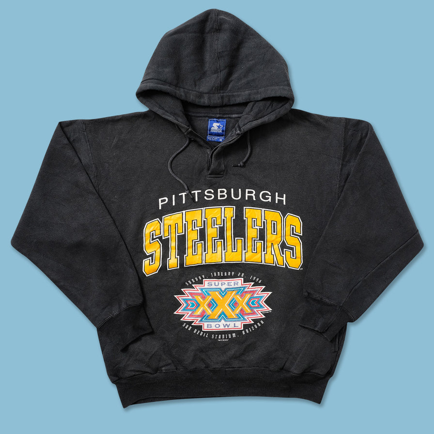 1996 Starter Pittsburgh Steelers Hoody Medium - Double Double Vintage