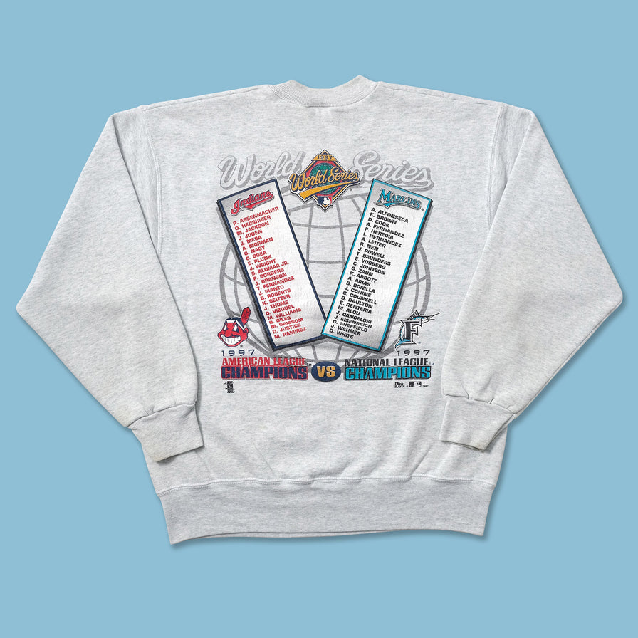 1997 MLB World Series Sweater Medium - Double Double Vintage