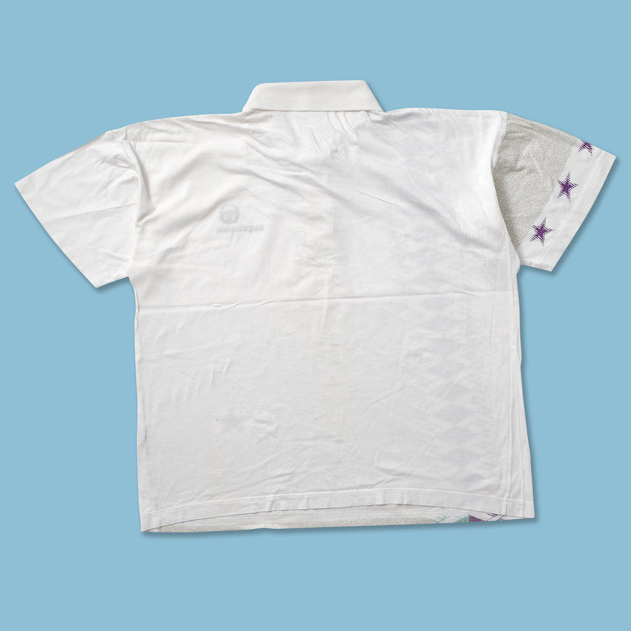 Vintage Sergio Tacchini Tennis Polo Medium - Double Double Vintage