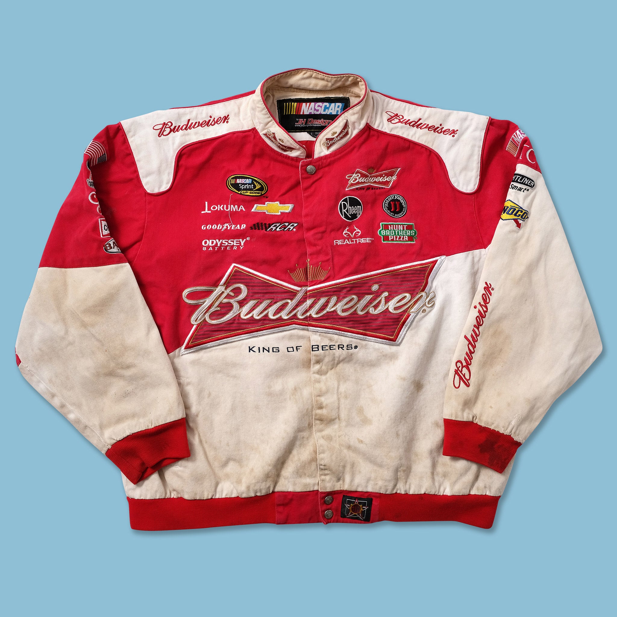 Vintage Budweiser Racing Jacket XXL | Double Double Vintage