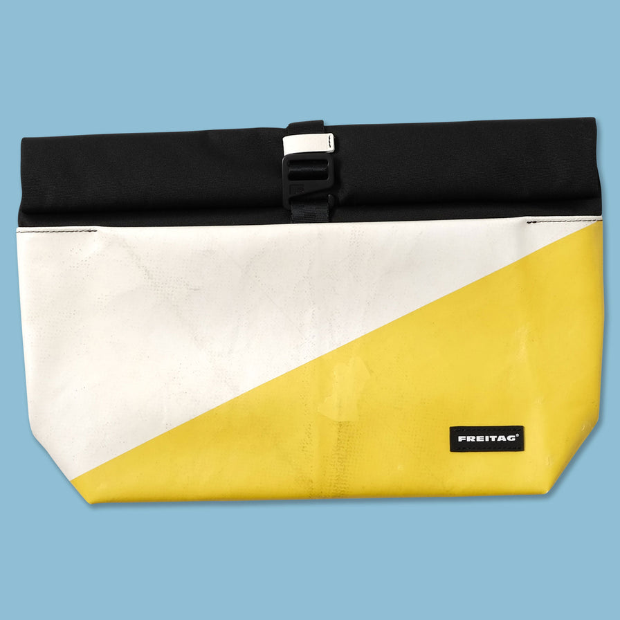 Freitag ROLLIN BLACK Messenger Bag - Double Double Vintage