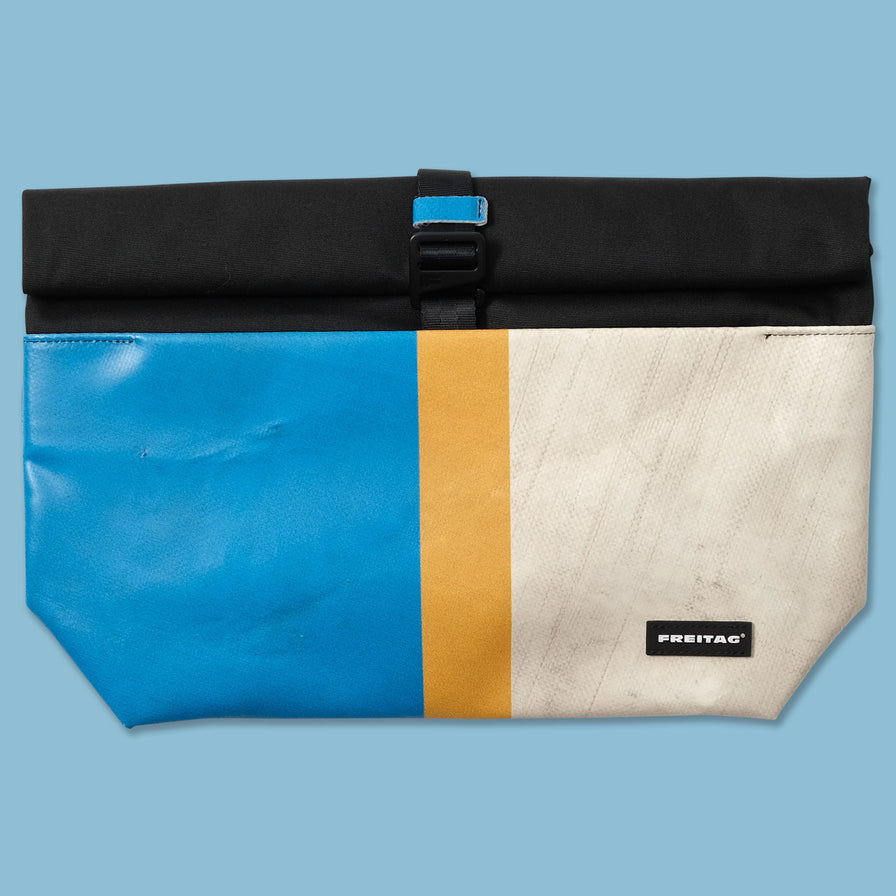 Freitag ROLLIN BLACK Messenger Bag - Double Double Vintage