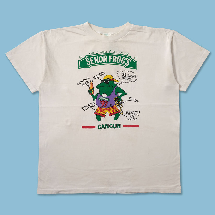 1997 Senor Frog's T-Shirt XLarge - Double Double Vintage