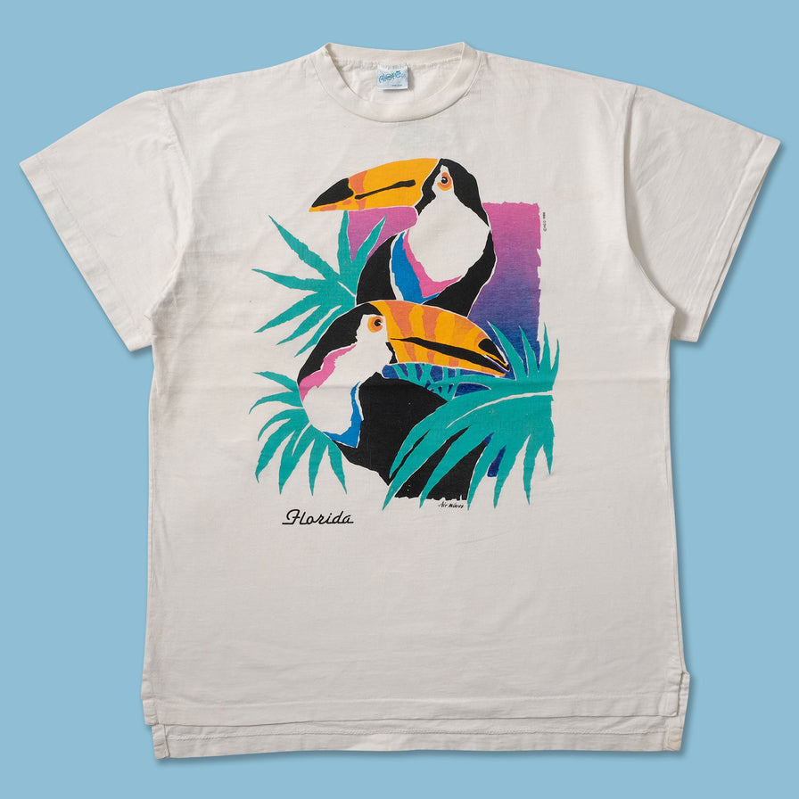 Vintage Toucan T-Shirt Large - Double Double Vintage