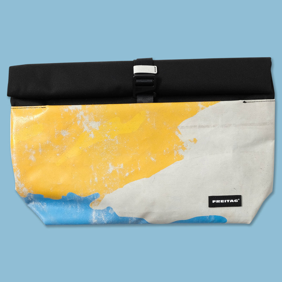 Freitag ROLLIN BLACK Messenger Bag - Double Double Vintage