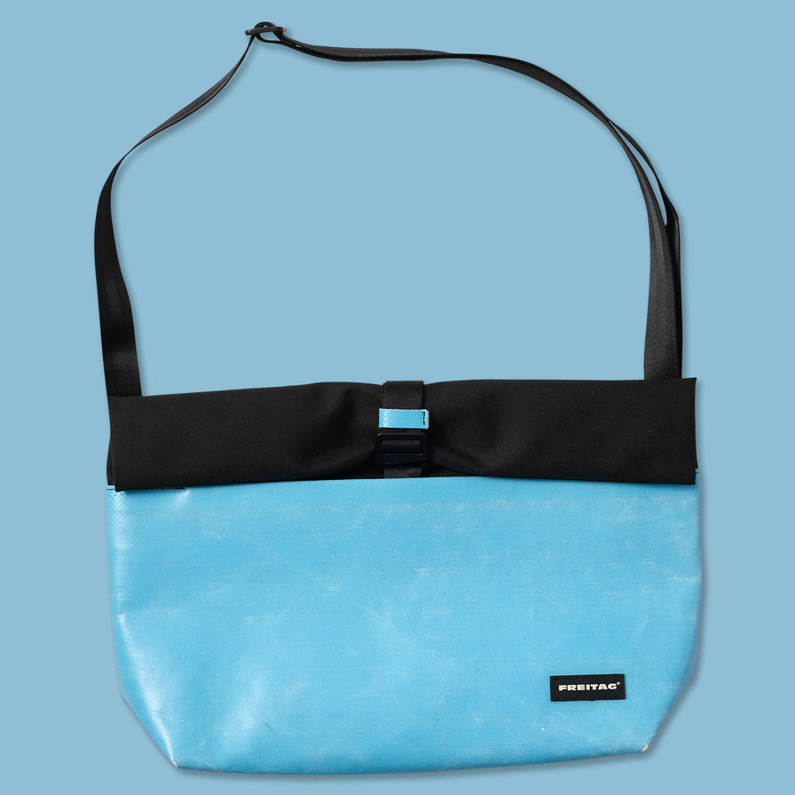 Freitag ROLLIN BLACK Messenger Bag - Double Double Vintage