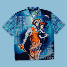 Y2K Anime Shirt XLarge - Double Double Vintage