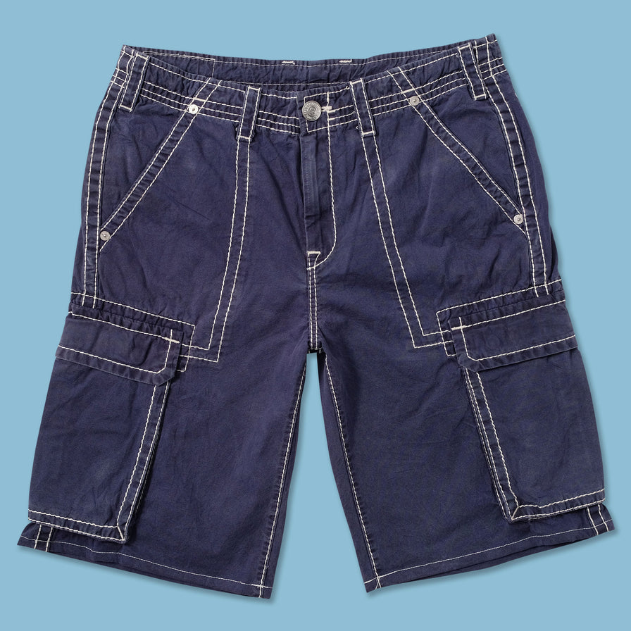 Y2K True Religion Cargo Jorts W34 - Double Double Vintage