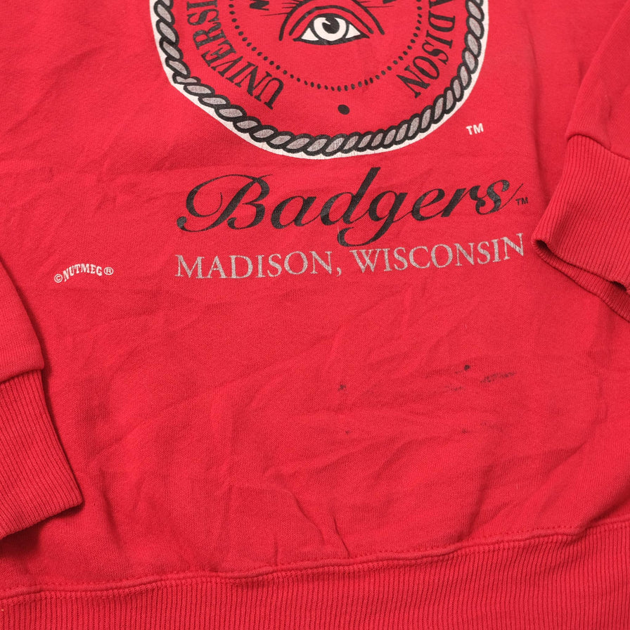 Vintage Wisconsin Badgers Sweater Medium 