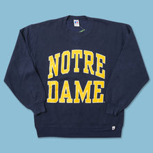 Vintage Notre Dame Sweater Large 